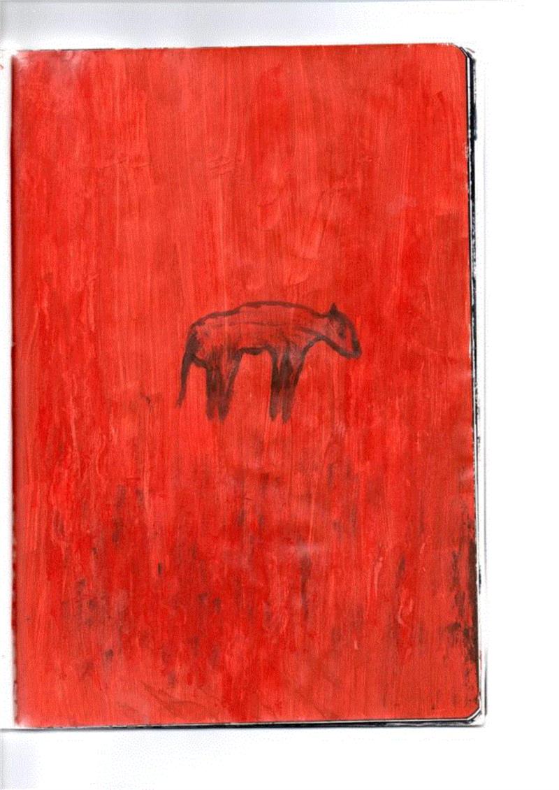 沙沙，18×25cm，纸上丙烯，2016,素人艺术 | AAP参展艺术家介绍：罗秀芳，撇撇，邵炳凤，沈莹璐，石旦真彭措,罗秀芳,素人艺术,AAP,邵炳凤,沈莹,收藏,绘画,纸上水彩,Project,AlmostArtProject