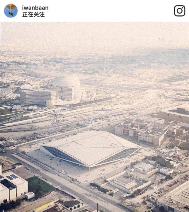 图片来自 instagram,OMA卡塔尔图书馆开放，迷失在库哈斯的沙漠“书海”中,图书馆,卡塔尔,OMA,迷失,库哈斯,沙漠,instagram,照片,Qatar,National