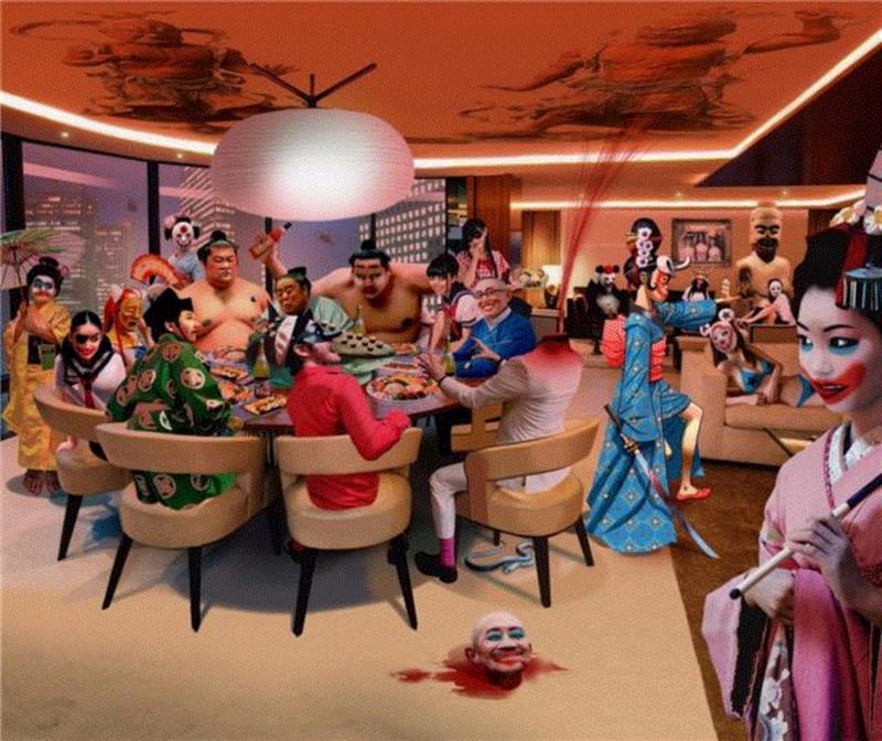 地表最酷虚拟乐队Gorillaz操控者的艺术世界,Gorillaz,乐队,地表,艺术世界,Hewlett,塔罗,Jamie,漫画,Murdoc,Russel