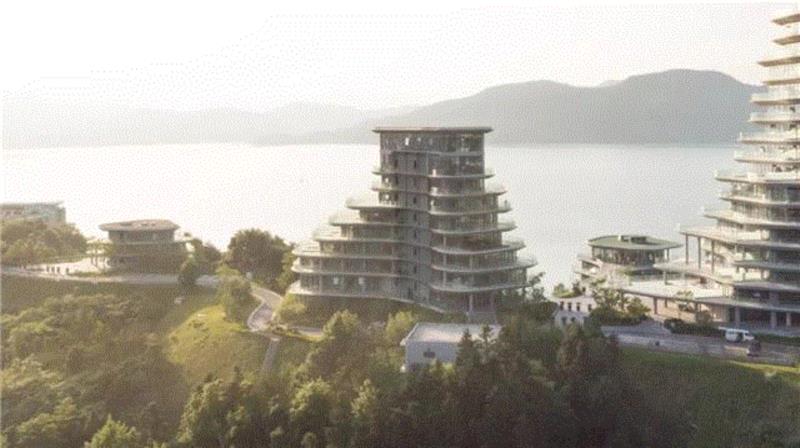 ? Laurian Ghinitoiu? Fernando Guerra,MAD 新作:黄山太平湖公寓,凌驾于自然之中的“建筑山峦”,建筑,公寓,黄山,MAD,新作,山峦,Ghinitoiu,Laurian,马岩松,太平