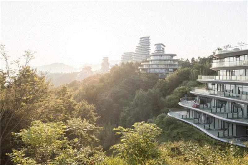 MAD 新作：黄山太平湖公寓，凌驾于自然之中的“建筑山峦”,建筑,公寓,黄山,MAD,新作,山峦,Ghinitoiu,Laurian,马岩松,太平