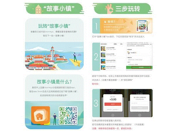 “故事小镇”，是沪江专为“Journeys分级英语读物”系列开发的APP。,全球670万孩子，都在用这套绘本学英文,绘本,读物,英语,级别,APP,配套,Journeys,教材,教育,课程