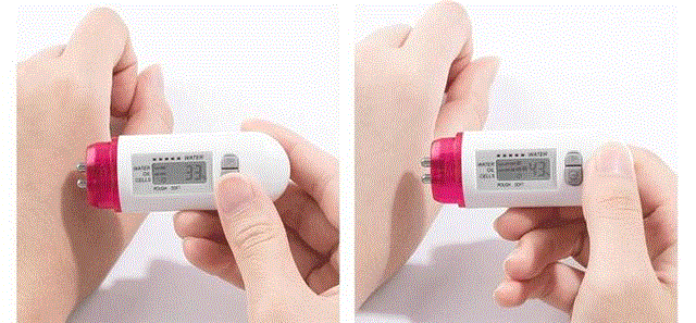 涂抹前：水分含量33%，涂抹后：水分含量43%,“素颜”的胜利！,素颜,胜利,珍珠,日本,素颜霜,皮肤,推荐,Cheryl,VIP,会员