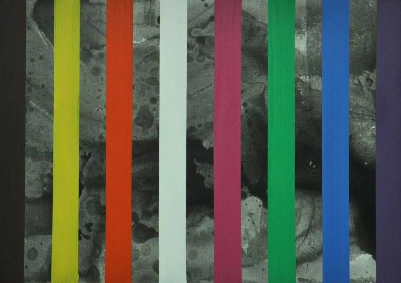 张锜玮，侵蚀3，布面油画，50x70cm，2013,【艺术展讯】“ 二度自然/干扰-张锜玮& Sabine Bachem 双个展”即将开幕,张锜玮,Bachem,展讯,萨宾,巴赫姆,油画,Sabine,迪特尔,斯特曼,Nov