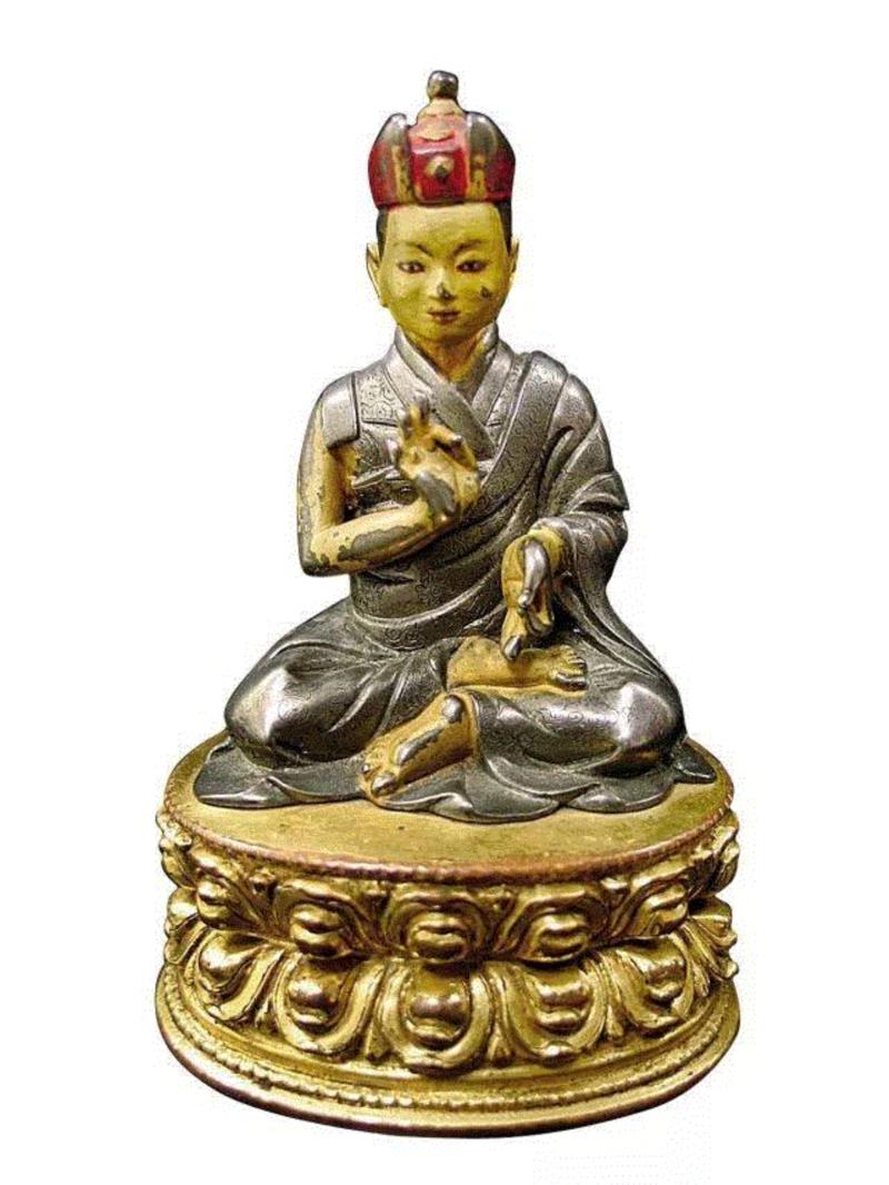 北京匡时秋拍 |似现真身  如见慈容—十五至十六世纪卫藏地区四世夏玛巴像赏析,夏玛巴,北京匡时秋拍,真身,慈容,造像,佛教,藏传佛教,上师,写实,夏玛巴确扎