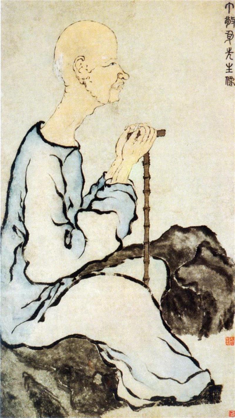 丁敬像,【嘉德秋拍】法无定法自天真——丁敬和他的《砚林老人诗文遗墨真迹集卷》,丁敬,砚林,诗文,真迹,老人,遗墨,嘉德秋拍,丁辅之,张雨,诗集