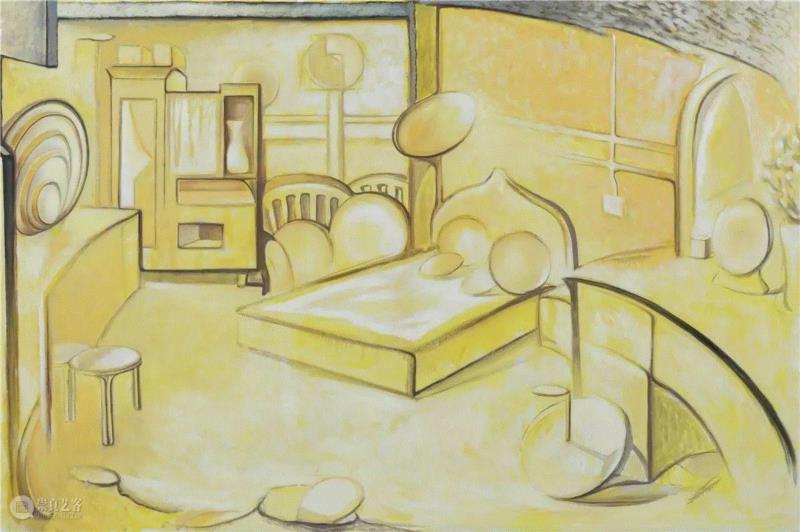 贺勋 He Xun长镜子的家庭 A Family Full of Mirrors2016布面油画 O