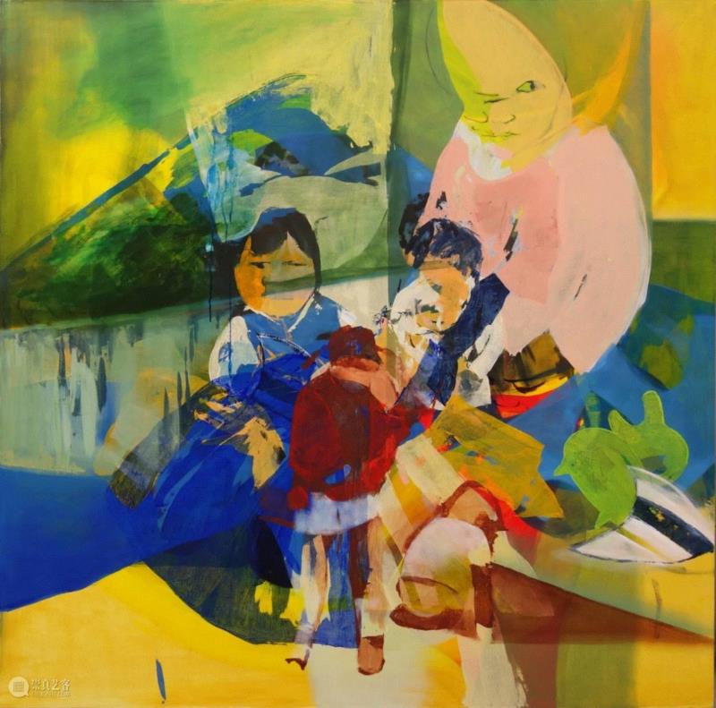 郑文昕 Zheng Wenxin033191016102ZGAA&nbsp;2017布面丙烯 Acr