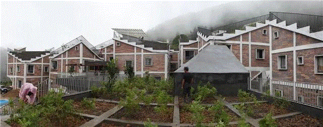 汶川大地震灾后重建，金台村的“新生” / 香港大学城村架构,金台,架构,香港大学,汶川大地震,灾后重建,新生,Framework,建筑,乡村,屋顶