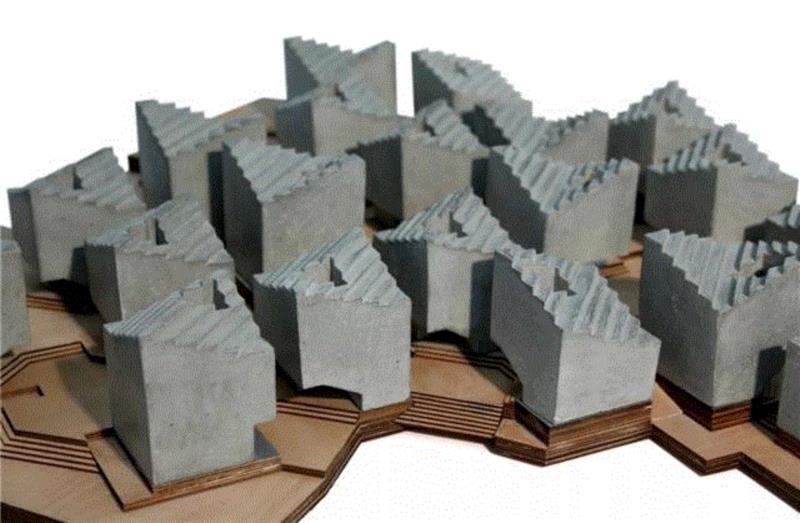 总平面图,汶川大地震灾后重建，金台村的“新生” / 香港大学城村架构,金台,架构,香港大学,汶川大地震,灾后重建,新生,Framework,建筑,乡村,屋顶