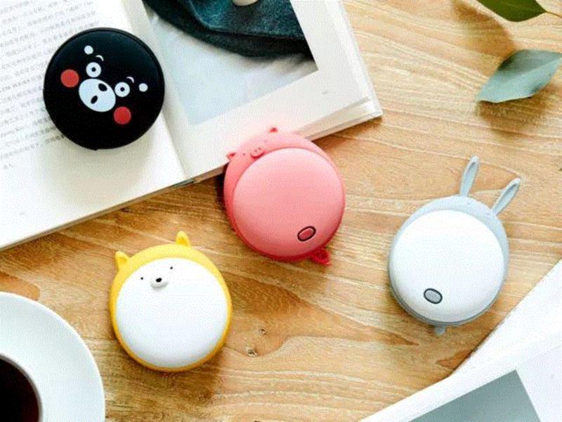 Martube胖宠暖手充电宝有四款超萌形象：,是个暖手宝，也是个充电宝，冬天少不了,充电,发热,Martube,留言,熊本熊,特惠,外形,厂家,指导价,指示灯