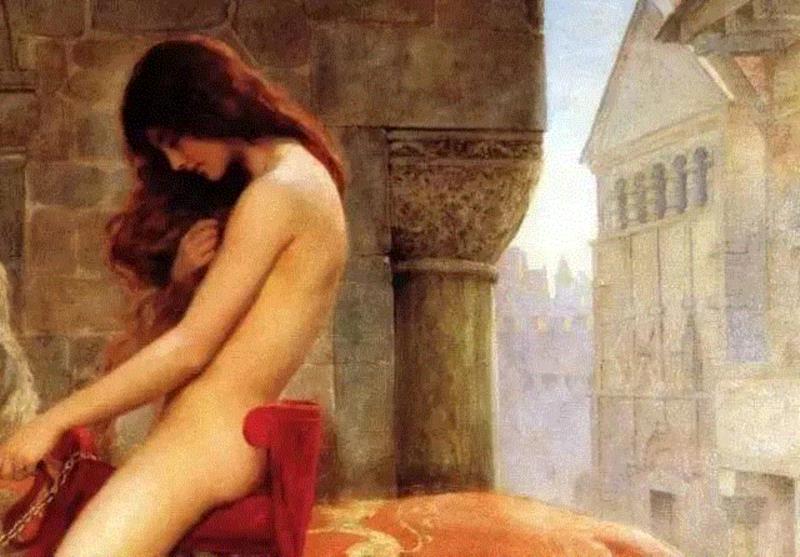 《马背上的Godiva夫人》局部,你只看到马背上全身赤裸的女人，却不曾了解背后这个伟大的故事,马背,全身,赤裸,女人,Godiva,苏东坡,伯爵,百姓,徐州,考文垂