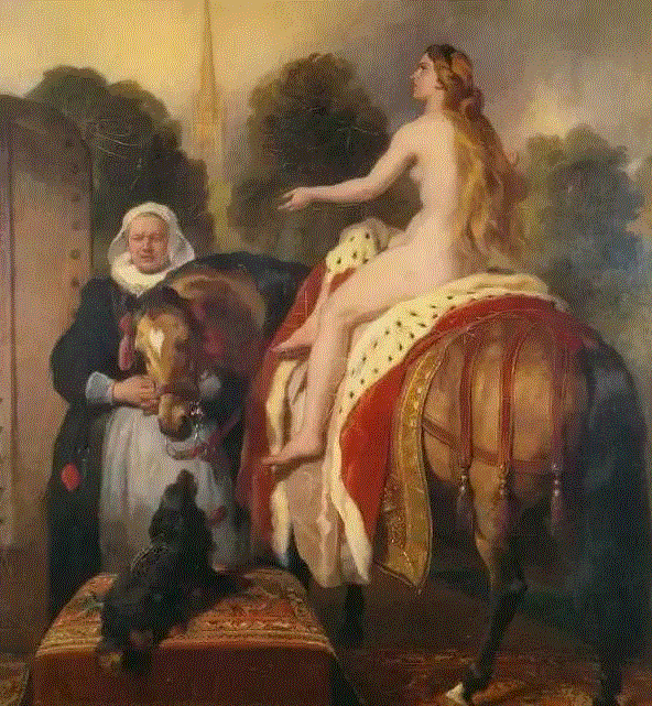 你只看到马背上全身赤裸的女人，却不曾了解背后这个伟大的故事,马背,全身,赤裸,女人,Godiva,苏东坡,伯爵,百姓,徐州,考文垂