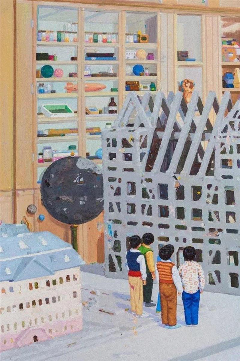 Stardust Museum/Oil on Canvas/230X450cm/2015-2017/