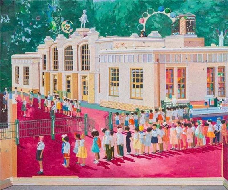 &nbsp;Farewell to the Museum/Oil on Canvas/210X260