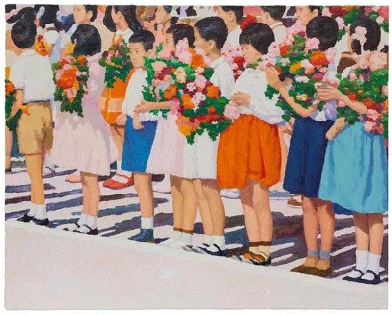 Memory of Holiday/Oil on canvas/40X50cm/2016,星尘博物馆 — 孟思特个展 | 延期通知,博物馆,孟思特,星尘,中央美术学院,Museum,China,空间站,Exhibition,Fine,Canvas