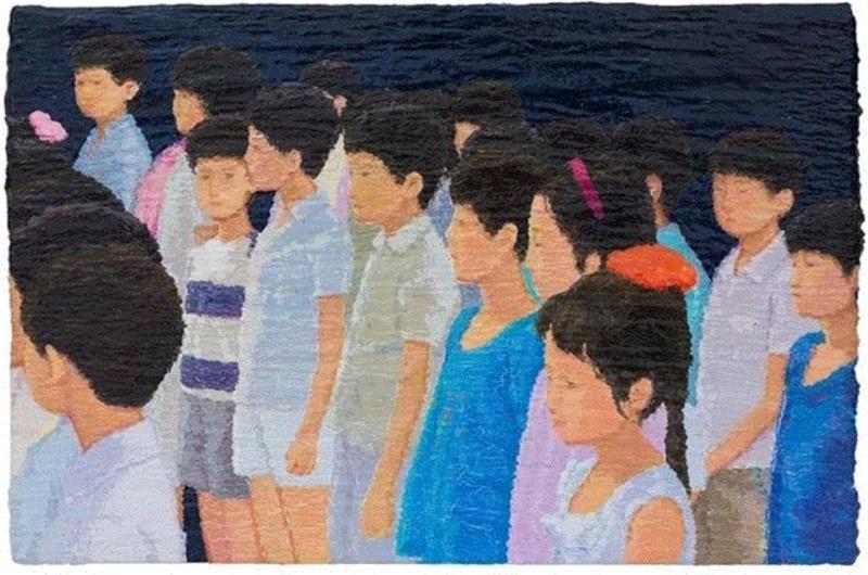 Waiting/Oil on Wood/&nbsp;20X30cm/2014,星尘博物馆 — 孟思特个展 | 延期通知,博物馆,孟思特,星尘,中央美术学院,Museum,China,空间站,Exhibition,Fine,Canvas