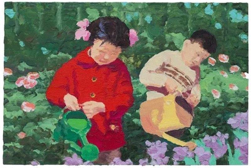 Ardently Love/&nbsp;Oil on Wood/20X30cm/2017,星尘博物馆 — 孟思特个展 | 延期通知,博物馆,孟思特,星尘,中央美术学院,Museum,China,空间站,Exhibition,Fine,Canvas