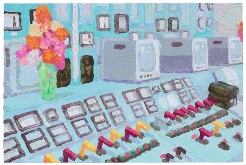 Spring Happens in the Monitoring Room/Oil on Wood/,星尘博物馆 — 孟思特个展 | 延期通知,博物馆,孟思特,星尘,中央美术学院,Museum,China,空间站,Exhibition,Fine,Canvas