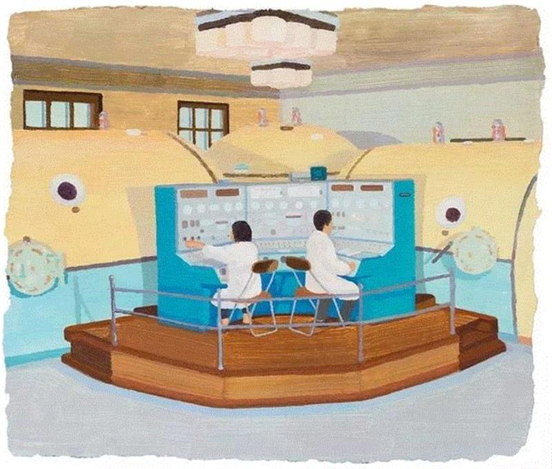 Fragm ents of the Mornitoring Room No.2/,星尘博物馆 — 孟思特个展 | 延期通知,博物馆,孟思特,星尘,中央美术学院,Museum,China,空间站,Exhibition,Fine,Canvas