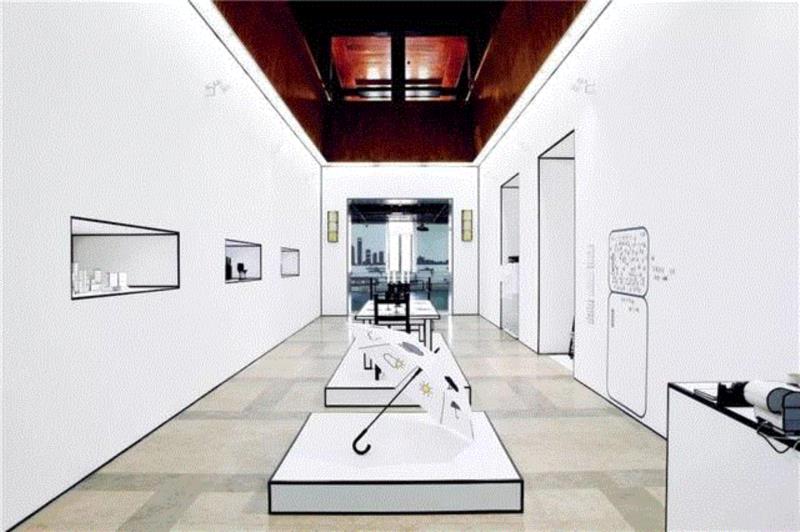 徐冰 《地书》项目,地书,徐冰,标识,木质,版画,电脑,Museum,美术馆,白色,天书