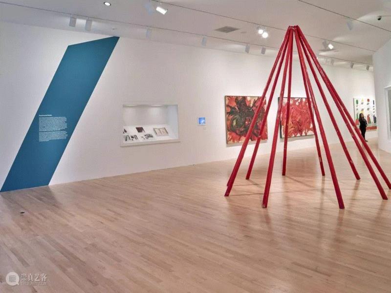 ▲2015年“行动与未知之间：白发一雄和元永定正的艺术”展览现场，图片来源：达拉斯艺术博物馆,顶峰已过？还难说！谁在推动白发一雄及具体派的市场浮沉 ,台北国际艺术博览会,艺术市场,具体派,白发一雄,1028217