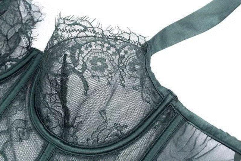 atelier intimo内衣的记忆钢圈，是用一种“钛镍形状记忆合金”所制成的。,绝美的蕾丝内衣，穿一次就能记住你的胸形,蕾丝,内衣,美的,记忆,钢圈,atelier,尺码,intimo,查看,优惠