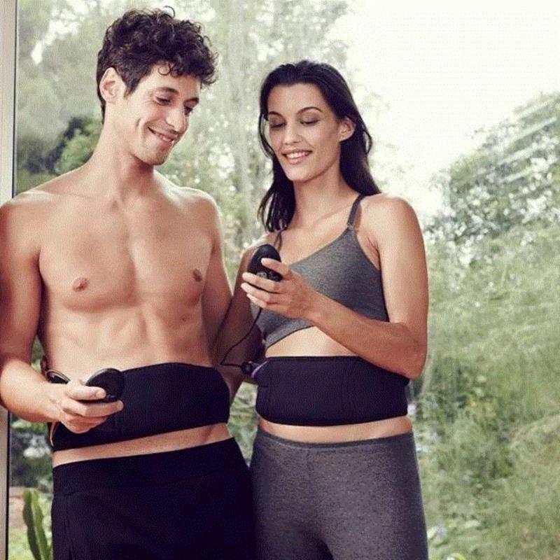 大家都喊它“卷腹带”，在欧美也被称为“贴身私教”，Instagram上的健身达人们几乎人手都有一条。,躺了半个月，竟然躺出了性感腹肌,腹肌,肌肉,腹部,腰带,蓝彤,腹带,马甲,电流,强度,锻炼