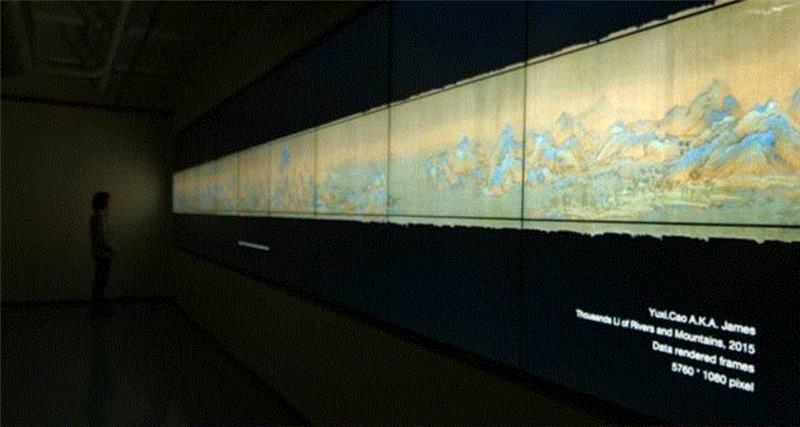 千里江山图（The Vast Land），曹雨西,曹雨西的“千里江山故障图”提醒我们今年的雾霾还在路上,曹雨西,雾霾,故障,在路上,千里江山,千里江山图,扬州,北宋,Land,精细
