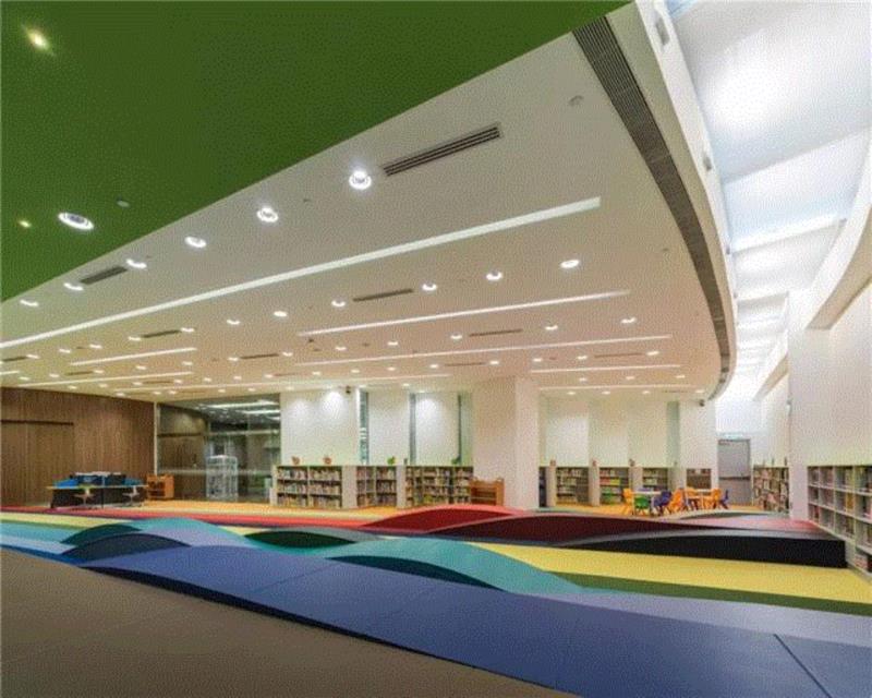香港元朗公共图书馆暨体育馆 / P&T 巴马丹拿,体育馆,香港,公共图书馆,巴马,建筑,建筑师,Engineers,平面图,新建筑,工程师