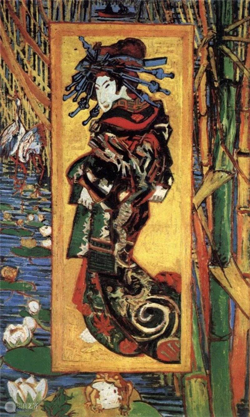 △Vincent van Gogh, The Courtesan (after Eisen