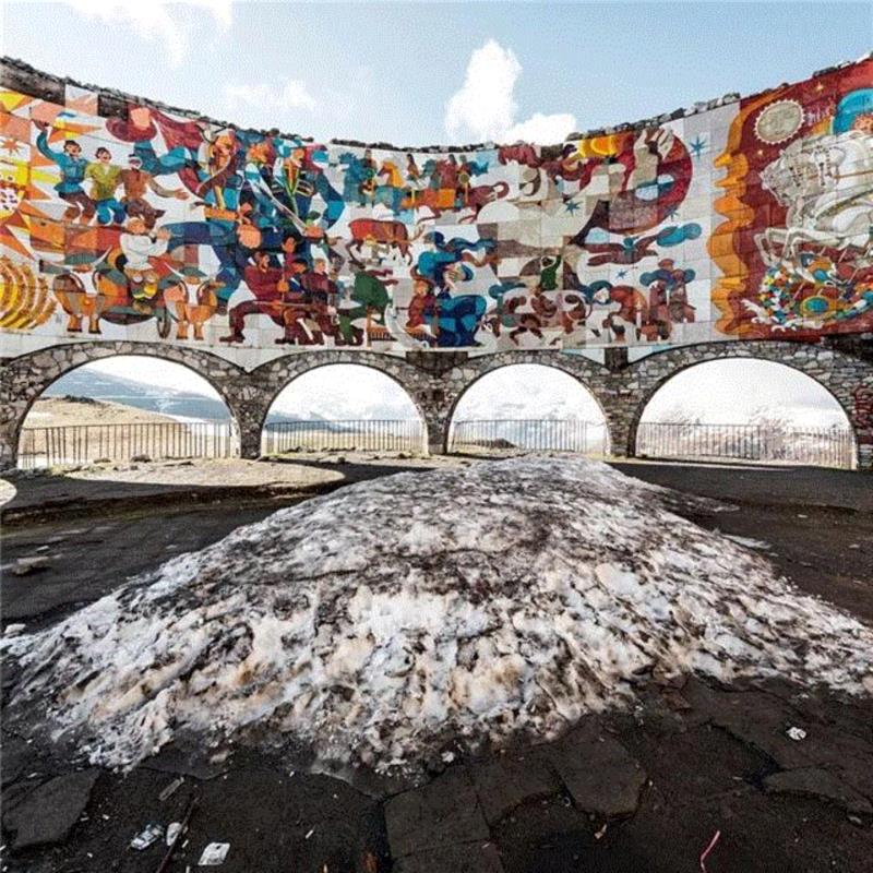 Gudauri. Russian Georgian Friendship Monument (198