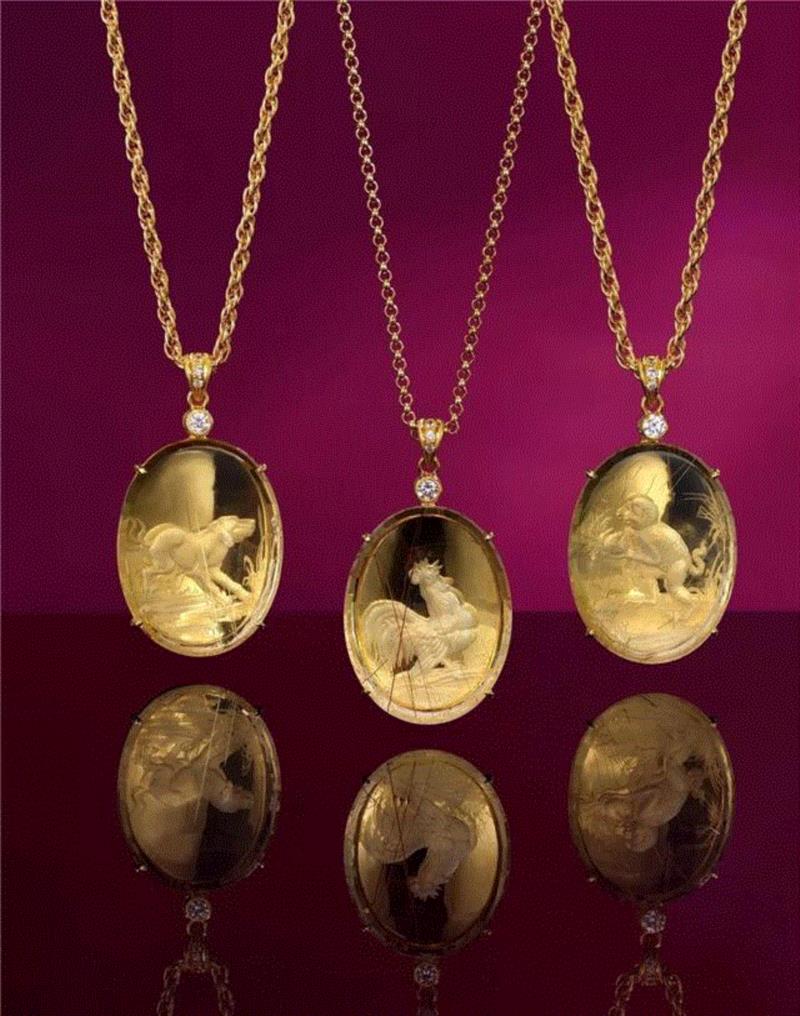 水晶「狗」吊墜項鍊,佳士得香港秋拍瑰麗珠寶及翡翠首飾精選拍品搶先看,拍品,佳士得香港,翡翠,秋拍,香港,戒指,拍賣,水晶,珍珠,本季