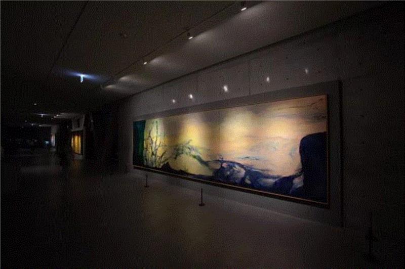 「无极之美：赵无极回顾展」展览空间,蘇富比独家赞助亚洲大学「无极之美：赵无极回顾展 」,赵无极,蘇富比,亚洲,回顾展,赞助,程寿康,董事,现代美术馆,亚洲区行政总裁,元大文教基金会
