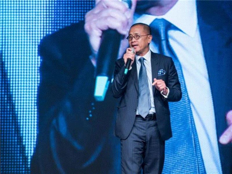 蘇富比亚洲区行政总裁程寿康于晚宴上演說,蘇富比独家赞助亚洲大学「无极之美：赵无极回顾展 」,赵无极,蘇富比,亚洲,回顾展,赞助,程寿康,董事,现代美术馆,亚洲区行政总裁,元大文教基金会