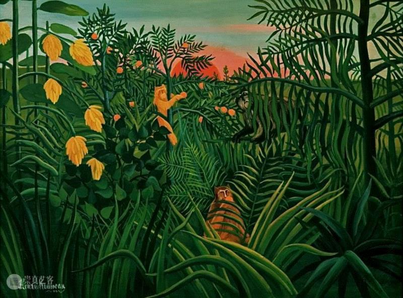 Henri Rousseau / 亨利·卢梭 ,亨利·卢梭,Rousseau,Henri