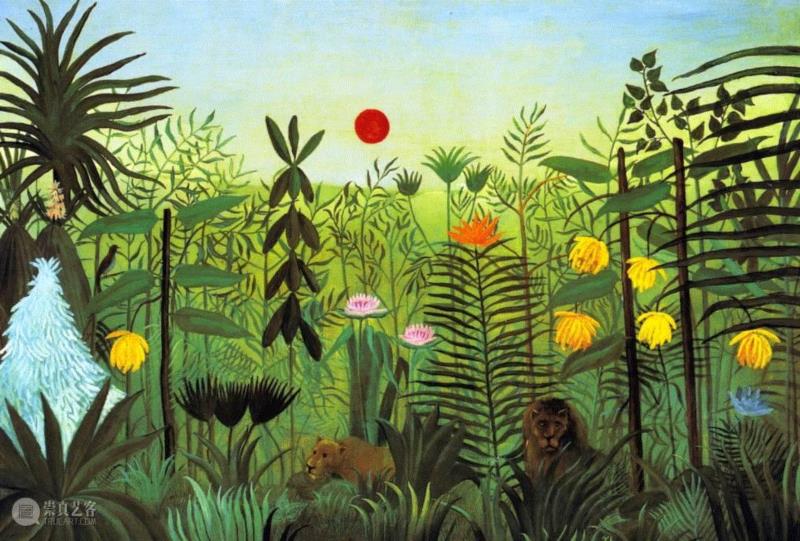 Henri Rousseau / 亨利·卢梭 ,亨利·卢梭,Rousseau,Henri