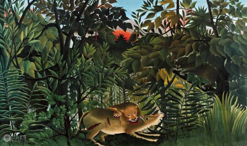 Henri Rousseau / 亨利·卢梭 ,亨利·卢梭,Rousseau,Henri