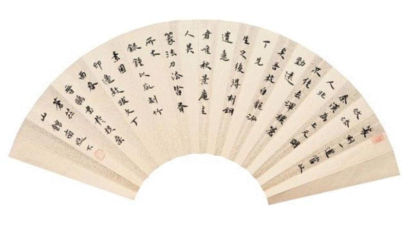 【古韵今声】西泠印社藏历代印章原拓题跋扇面展（六）,西泠印社,古韵,印章,题跋,扇面,朱文,白文,篆刻,丁酉,刀法