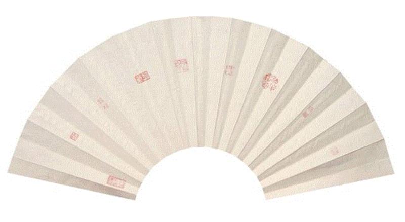 【古韵今声】西泠印社藏历代印章原拓题跋扇面展（六）,西泠印社,古韵,印章,题跋,扇面,朱文,白文,篆刻,丁酉,刀法