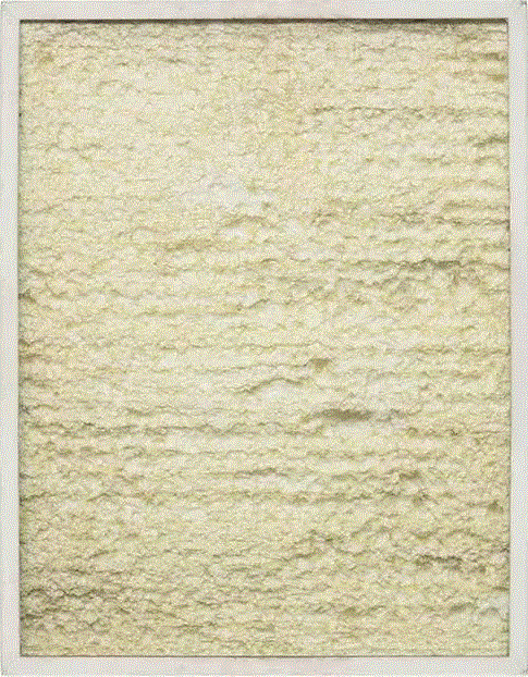 ▲ 皮耶罗·曼佐尼（Piero Manzoni），《无色画》（Achromes），1960