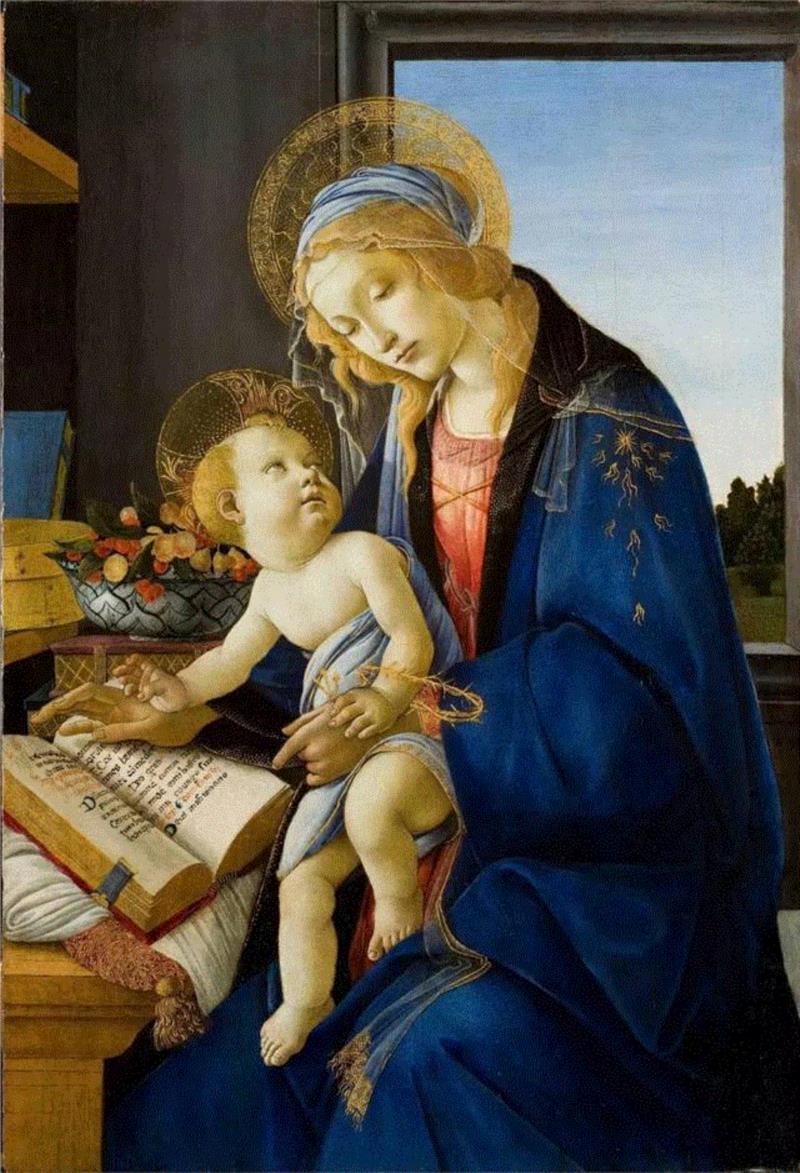 《维纳斯》,史上最美的女神 | 波提切利,波提切利,维纳斯,女神,Botticelli,佛罗伦萨,Sandro,美第奇家族,with,Child,Saint