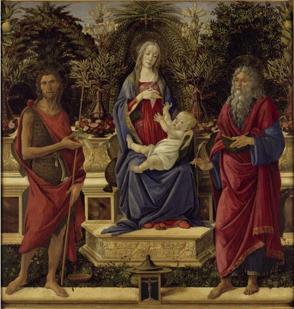 《维纳斯》,史上最美的女神 | 波提切利,波提切利,维纳斯,女神,Botticelli,佛罗伦萨,Sandro,美第奇家族,with,Child,Saint