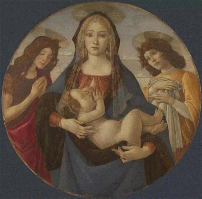 《维纳斯》,史上最美的女神 | 波提切利,波提切利,维纳斯,女神,Botticelli,佛罗伦萨,Sandro,美第奇家族,with,Child,Saint