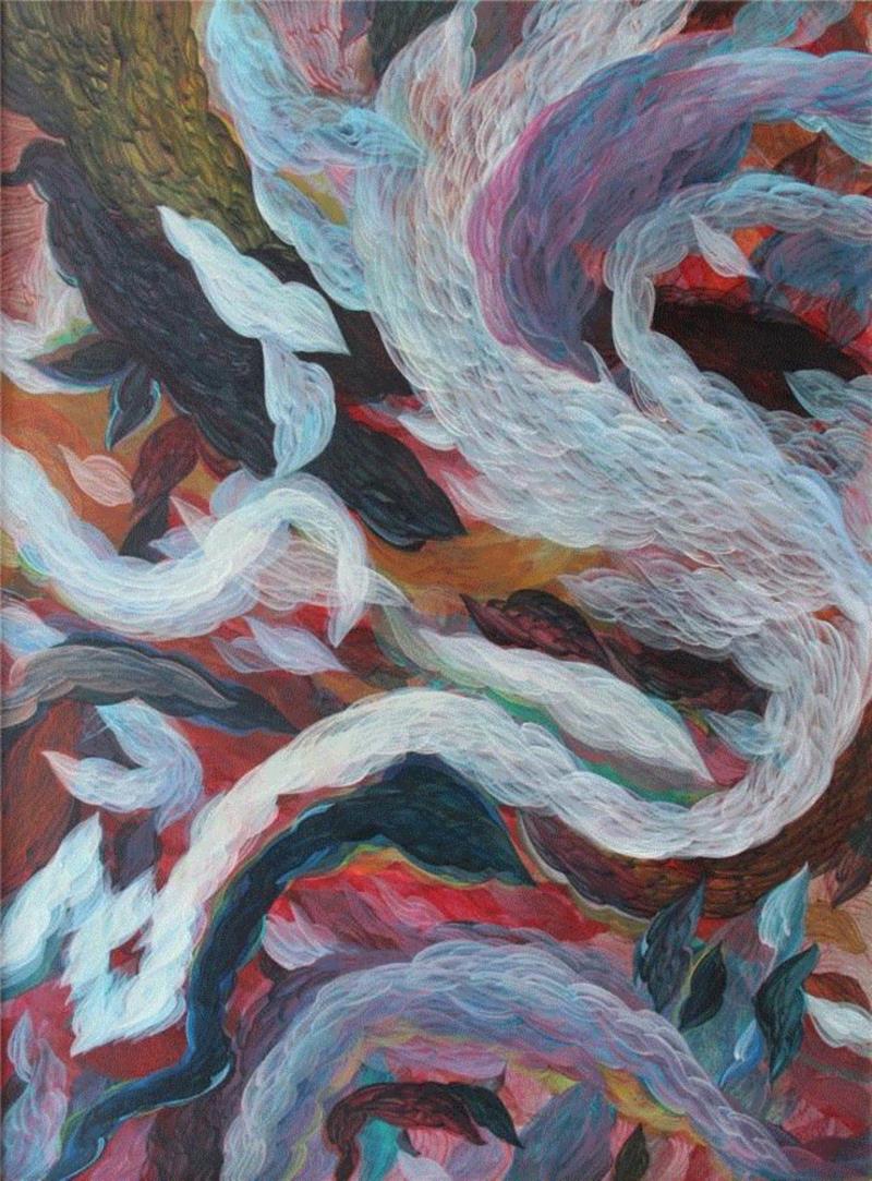 彭博 Peng Bo`s works,彭博,Peng,works,北京,青年,重庆,画廊,冥想,青年艺术家,布面丙烯