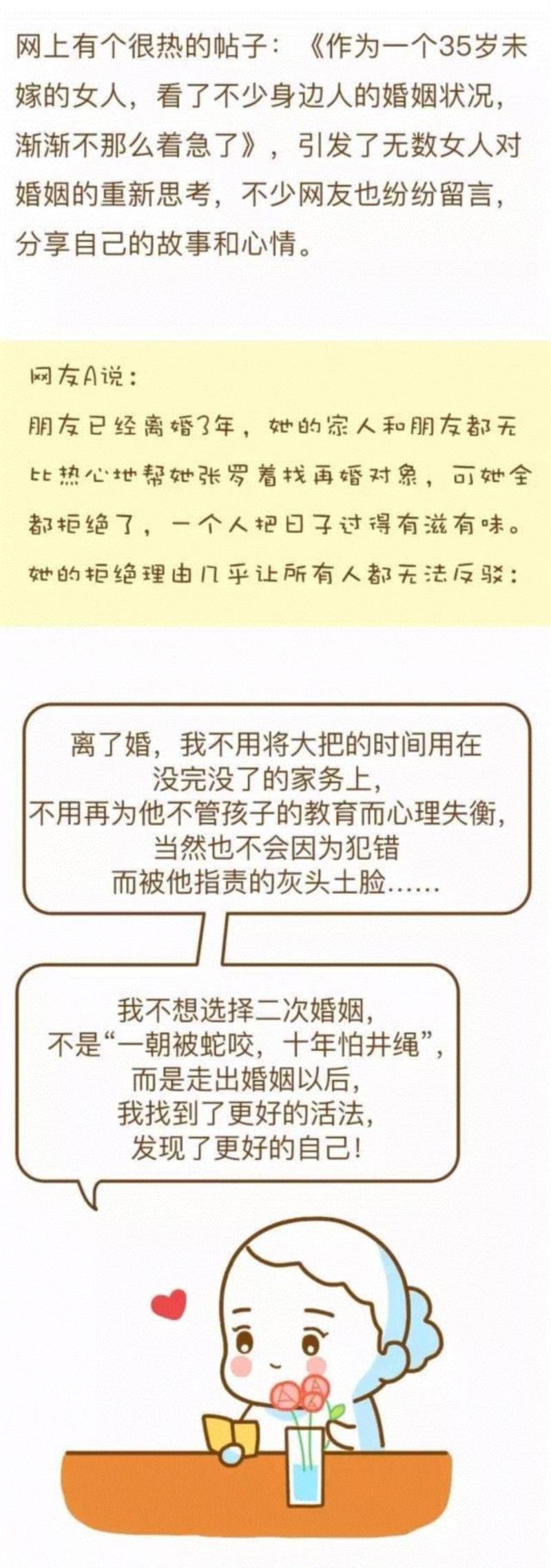 越来越多的女人离婚后，都选择不再结婚，原因让男人都沉默了,女人,离婚,结婚,男人,沉默,iiimum,视觉志,二维码,End,妈妈