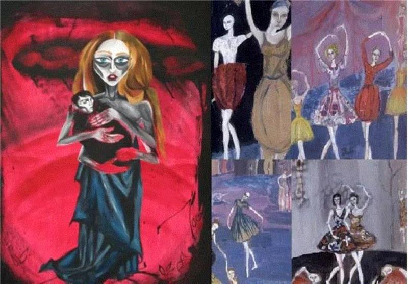 Paintingby Sasha Pivovarova,Fashion｜超模们的私生活,超模,Fashion｜,私生活,模特,PRADA,时尚,编程,品牌,Sasha,Lily