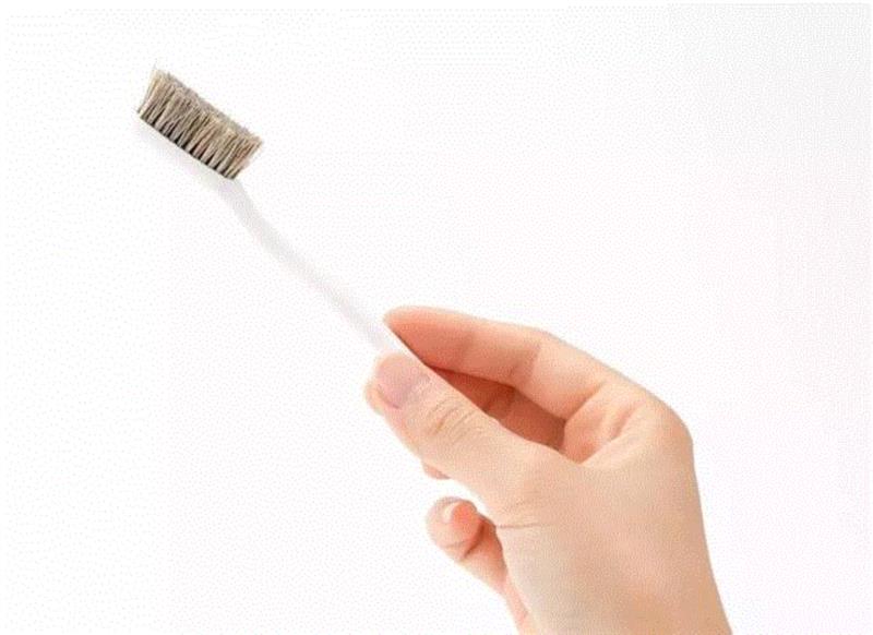 马毛、山羊毛、獾毛做成的牙刷，畅销日本100多年,牙刷,日本,马毛,山羊,动物,惠百施,牙齿,牙龈,牙膏,特惠