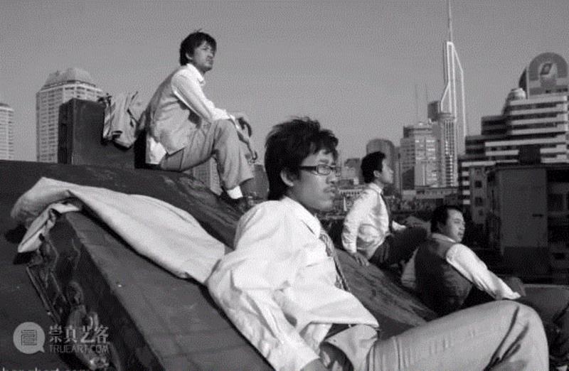 《竹林七贤 第五部》，2007，35毫米黑白胶片电影，91分41秒，版权归艺术家杨福东所有,杨福东镜头下，中国知识分子的孤独 ,当代艺术,影像,杨福东