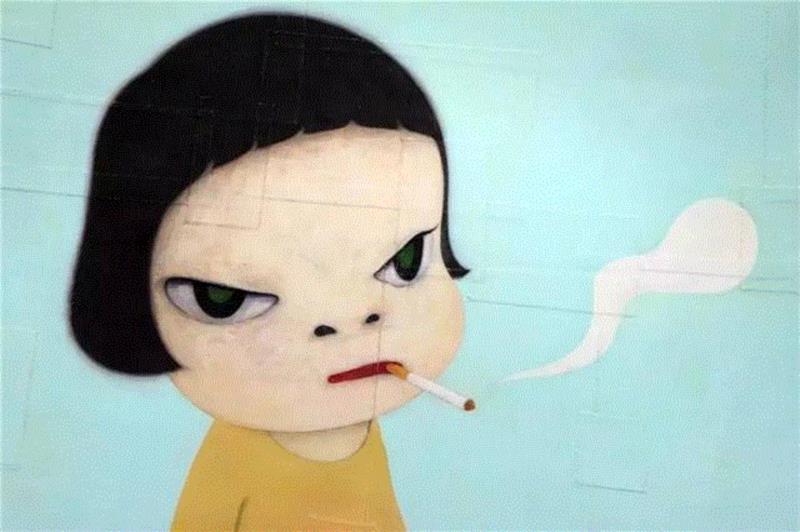 他用极度孤独、悲观的「怪小孩」，治愈了全世界的成人,小孩,悲观,治愈,成人,奈良美智,小女孩,大头娃娃,私房,叛逆,日本